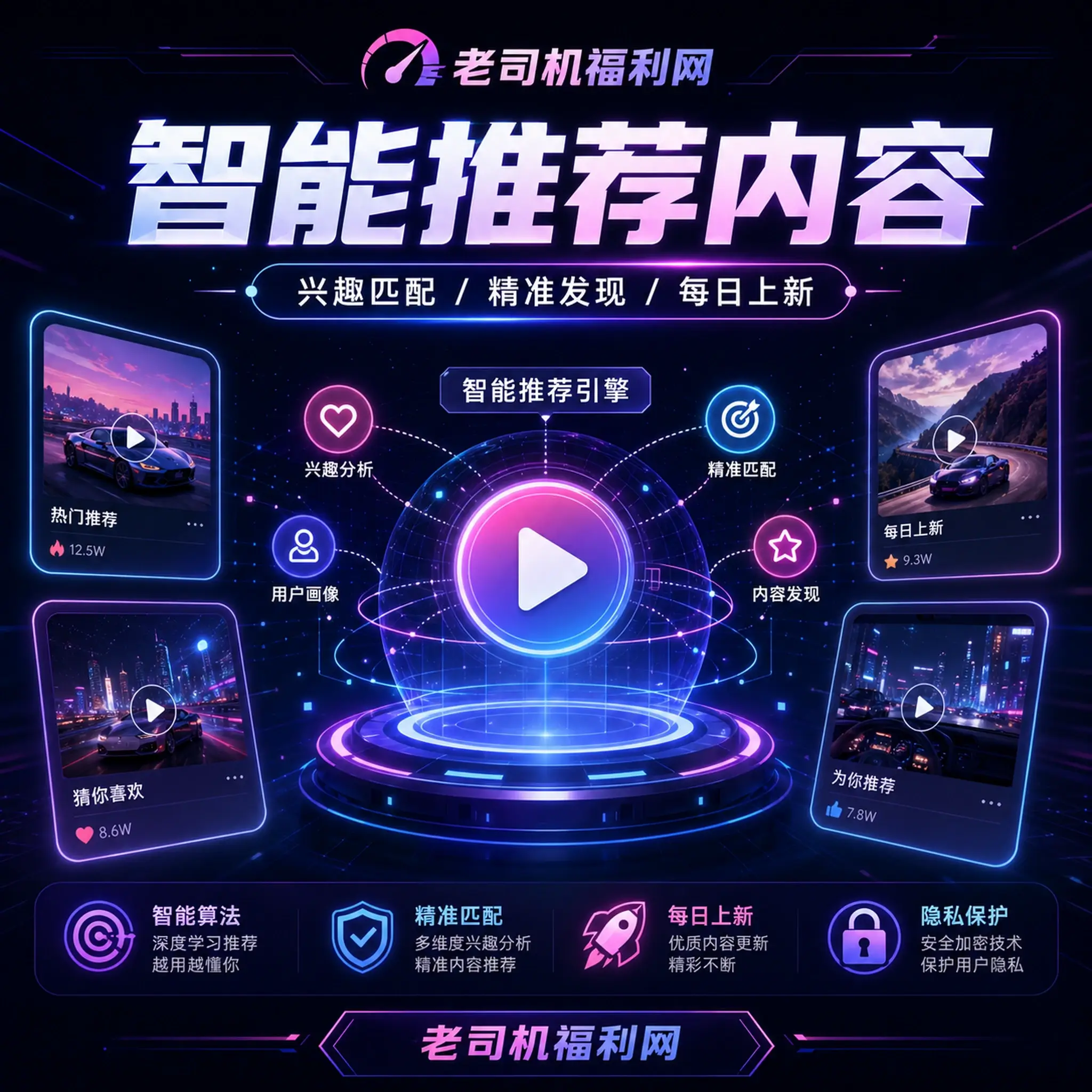 老司机兴趣匹配